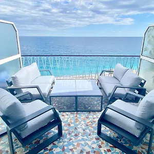 Sea Front View Top Roof Flat Nice