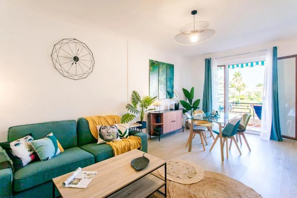 Apartment L45 Suite St Marguerite Sea View Balcon, Parking Wifi Nice