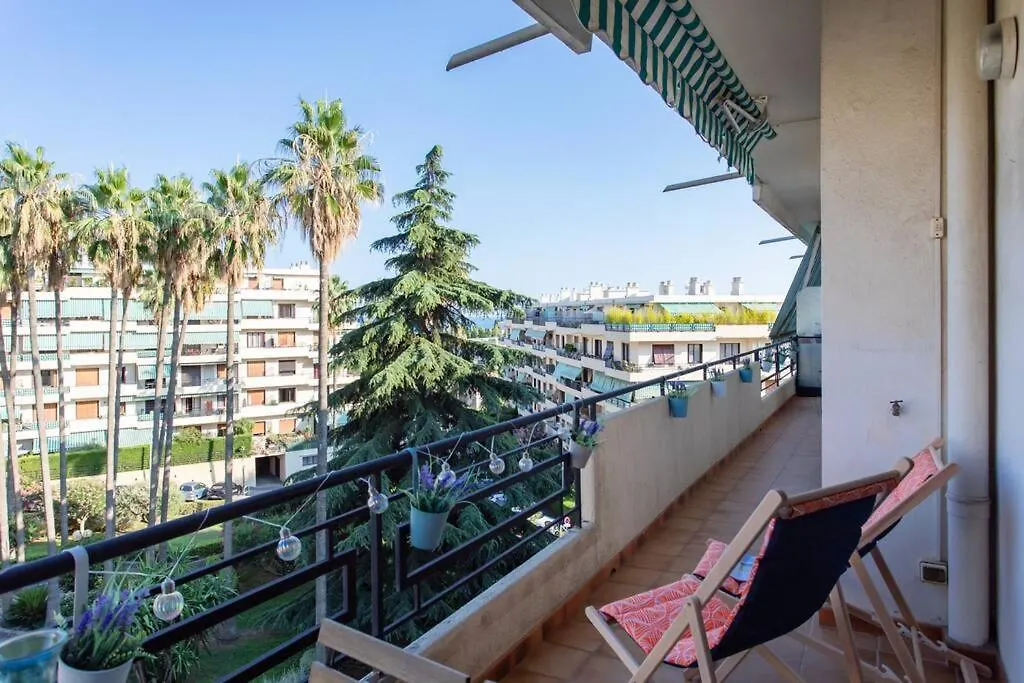 L45 Suite St Marguerite Sea View Balcon, Parking Wifi Nice